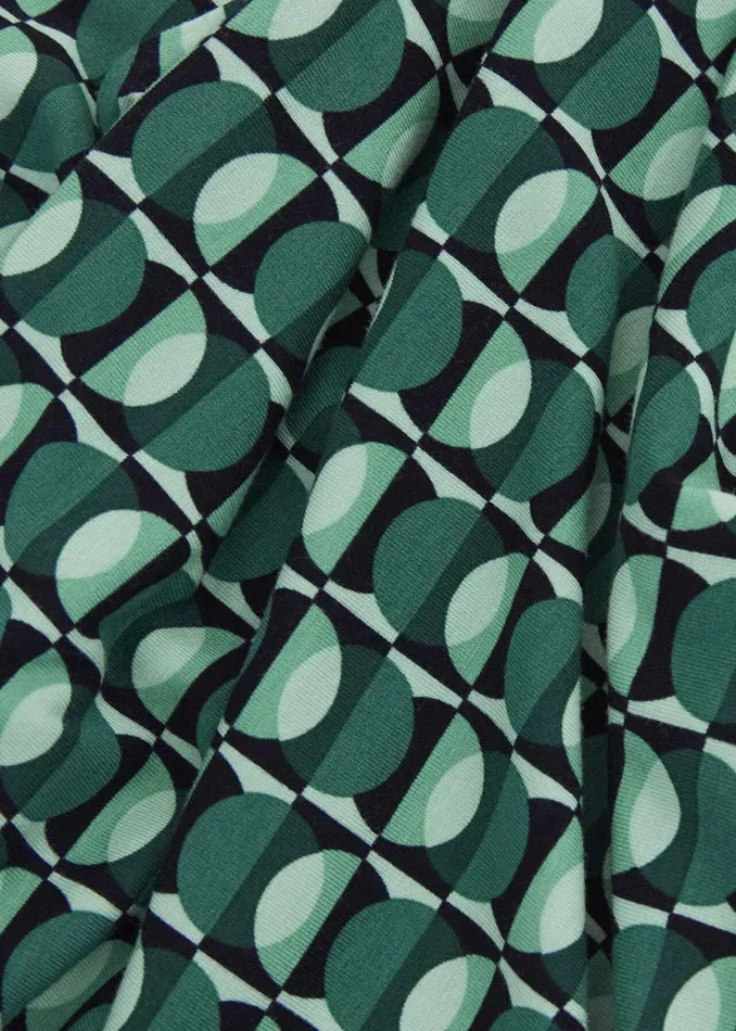 Tops Women HOBBS Aimee Printed Top Agate Green