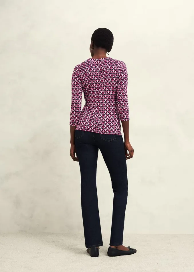 Tops Women HOBBS Simmy Printed Top Zinnia Multi