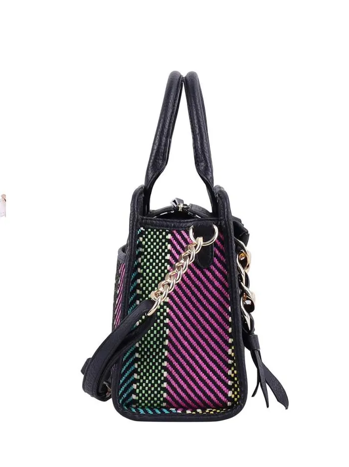 Tote Bags Jessica Simpson Maison Satchel In Straw Multi
