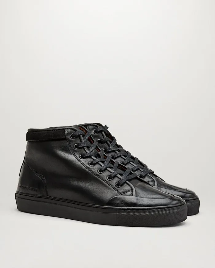 Trainers Men Belstaff Rally High Top Trainers Black Trainers Men Belstaff Rally High Top Trainers Black