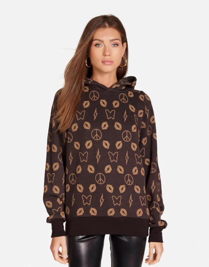 Trina Designer Bear Brown Bear Women039s Lauren Moshi Hoodies
