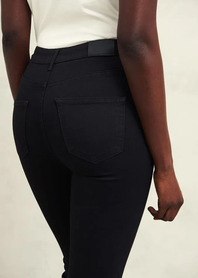 Trousers Women HOBBS Gia Sculpting Jeans With Stretch Black