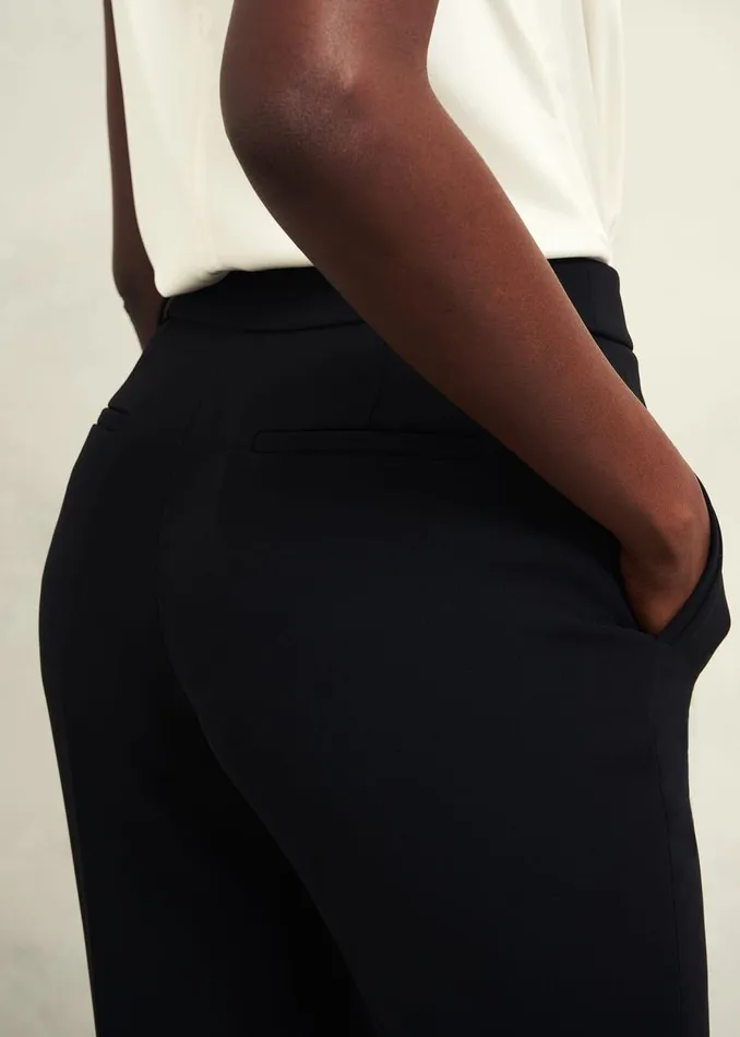 Trousers Women HOBBS Maya Straight Trousers Black