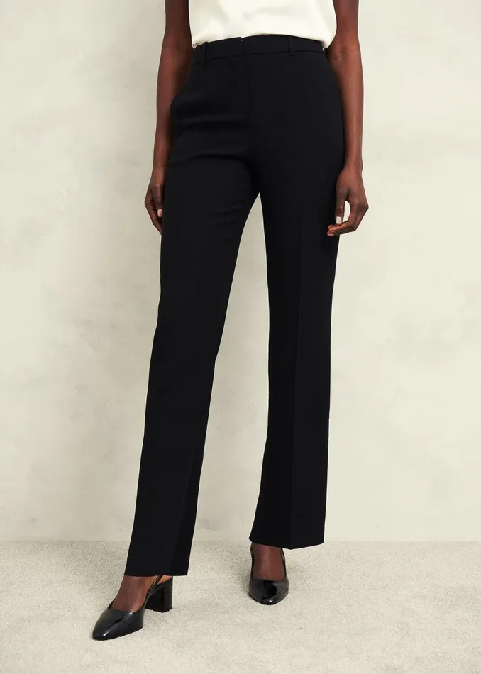 Trousers Women HOBBS Maya Straight Trousers Black