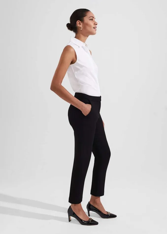Trousers Women HOBBS Petite Charley Trousers Black