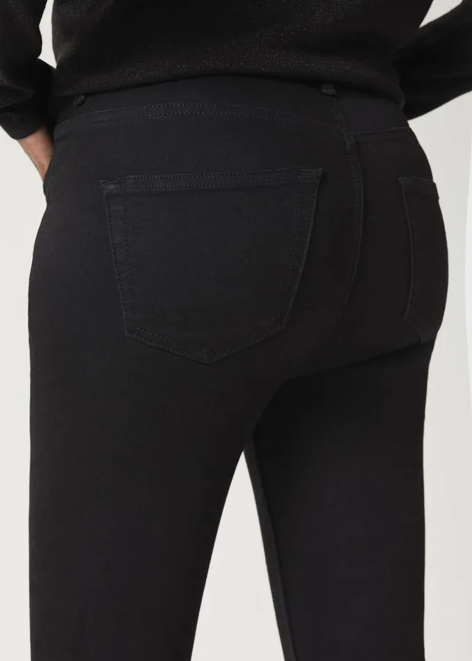 Trousers Women HOBBS Petite Gia Sculpting Jeans Black