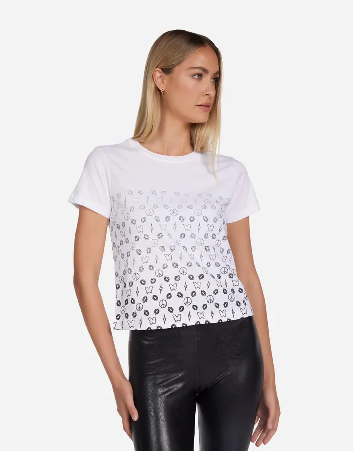 Ursula Designer Elements White Women039s Lauren Moshi Short Sleeve