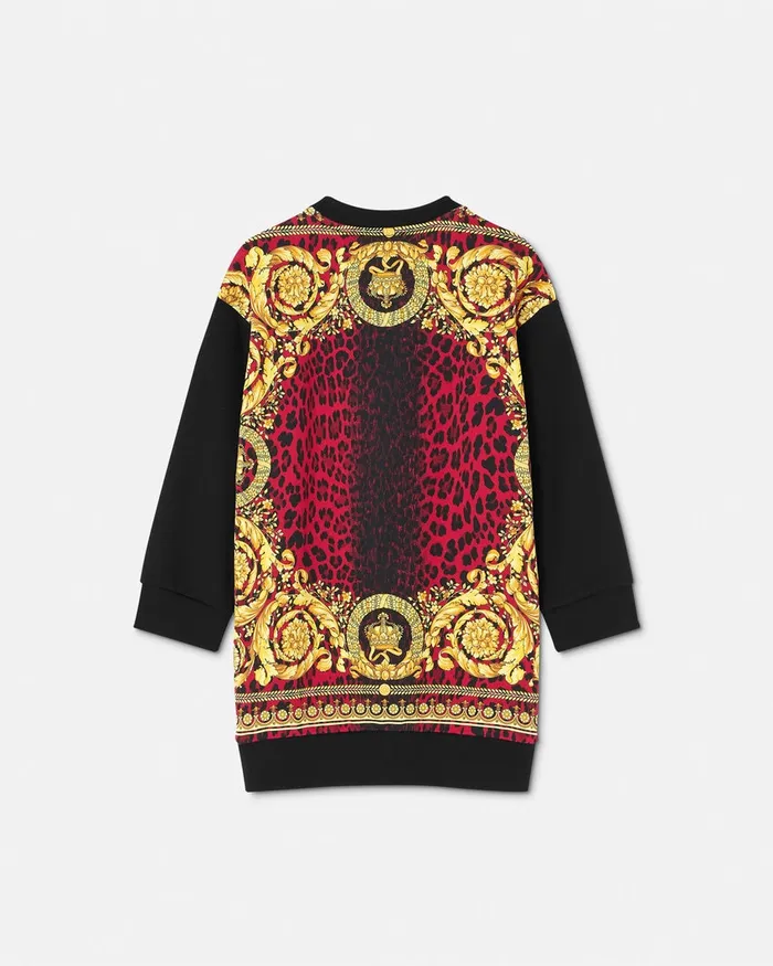 Versace Knitwear and Sweatshirts Kids Sweatshirt Dress Black