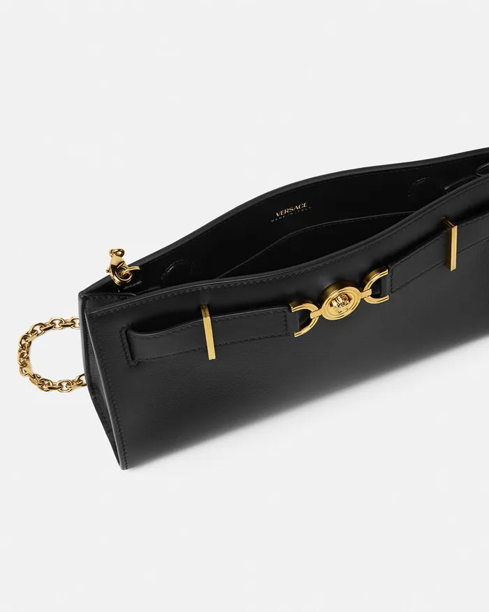 Versace Mini Bags and Clutches Women Medusa 03995 Clutch Blackgold