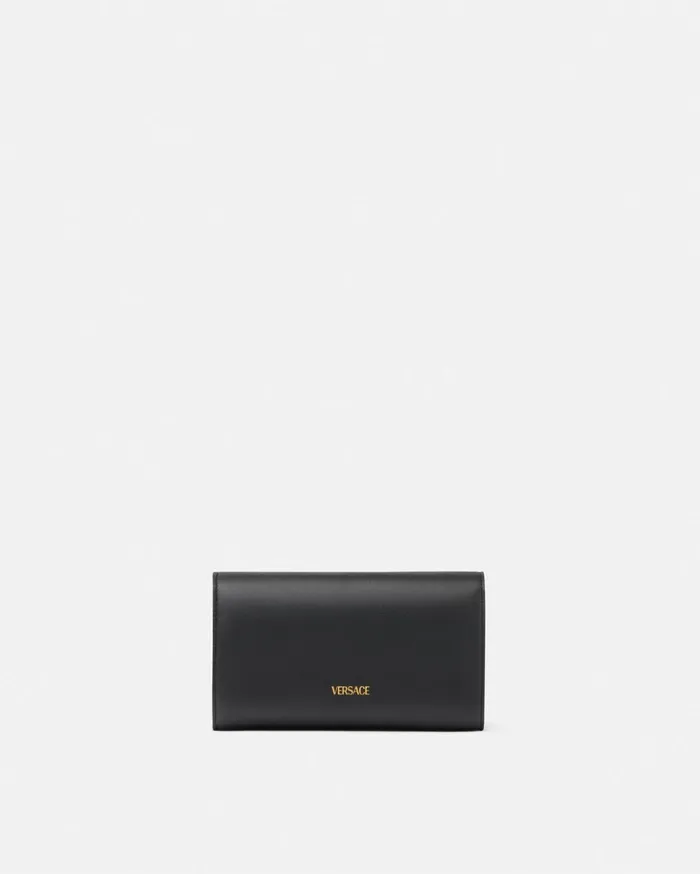 Versace Mini Bags and Clutches Women Medusa 03995 Clutch Blackgold