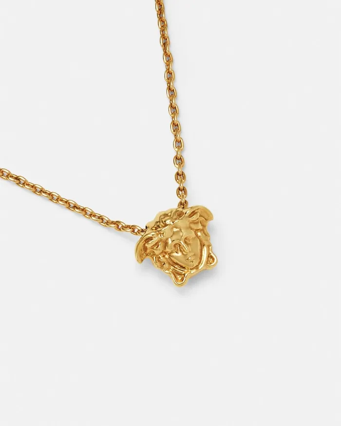 Versace Necklaces WomenMen La Medusa Necklace Light Gold