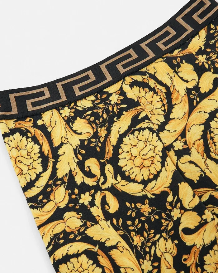 Versace Pants and Skirts Kids Barocco Leggings Blackprint