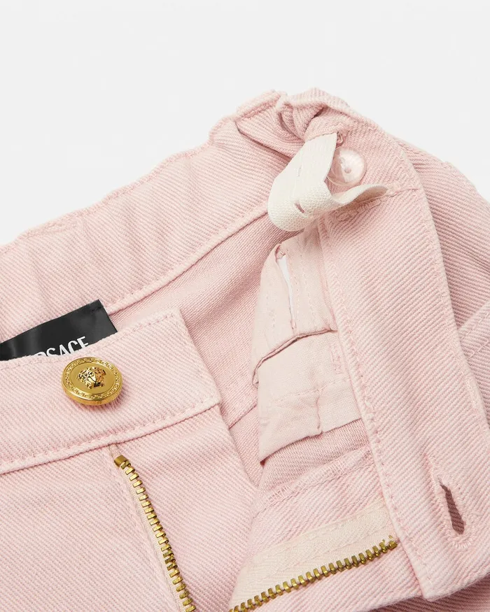 Versace Pants and Skirts Kids Jeans Light Pink