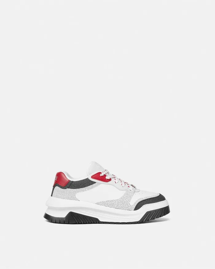 Versace Sneakers Men Odissea Sneakers Redwhite