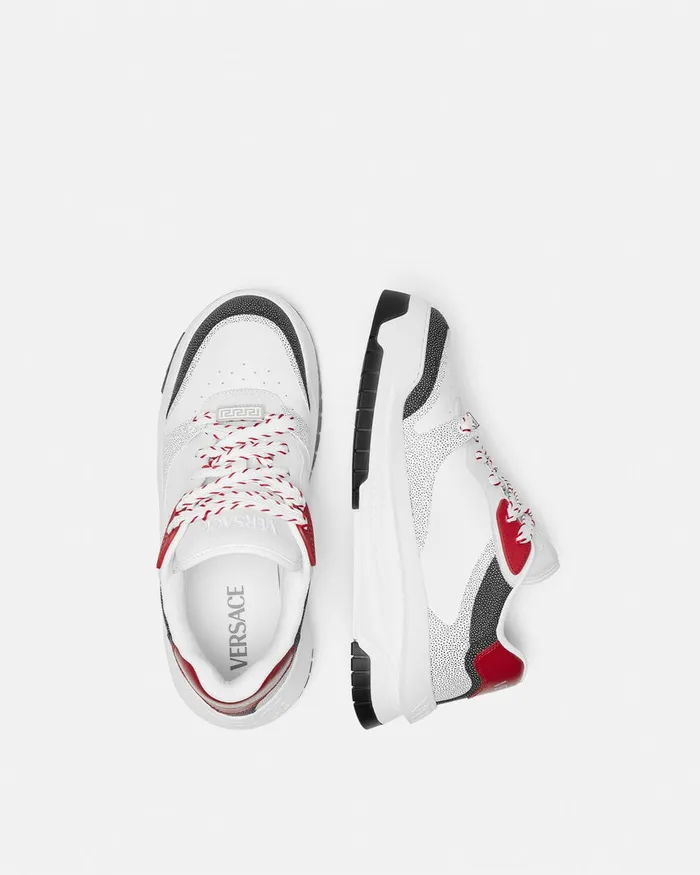 Versace Sneakers Men Odissea Sneakers Redwhite