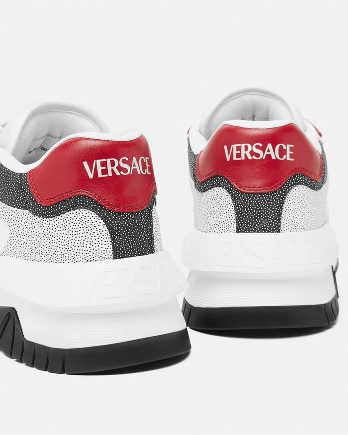 Versace Sneakers Men Odissea Sneakers Redwhite