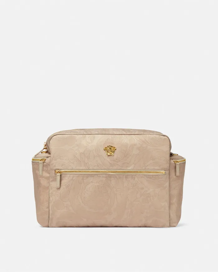 Versace Strollers and Others Kids Barocco Baby Changing Mat Bag Beige