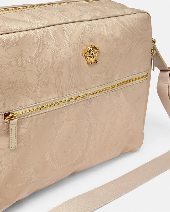 Versace Strollers and Others Kids Barocco Baby Changing Mat Bag Beige