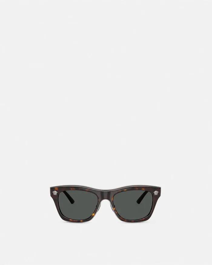 Versace Sunglasses Men Medusa Essence Sunglasses Havana
