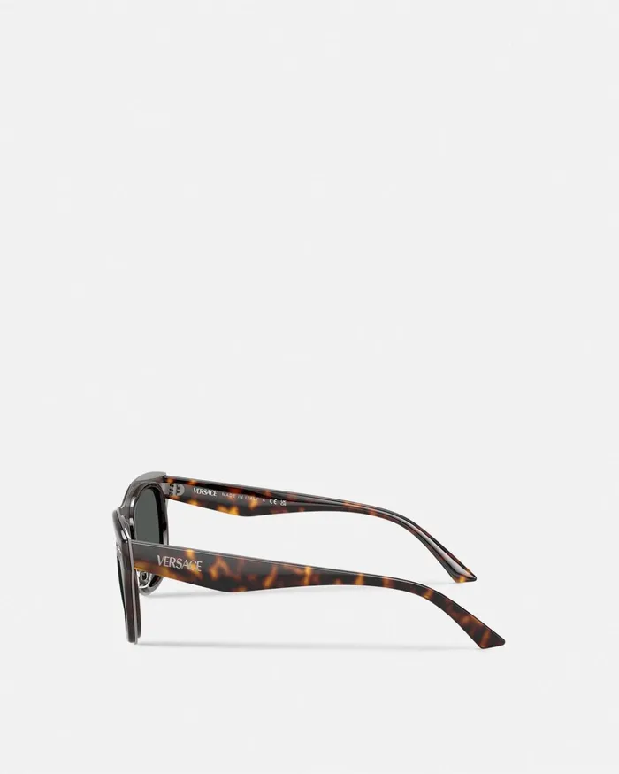Versace Sunglasses Men Medusa Essence Sunglasses Havana