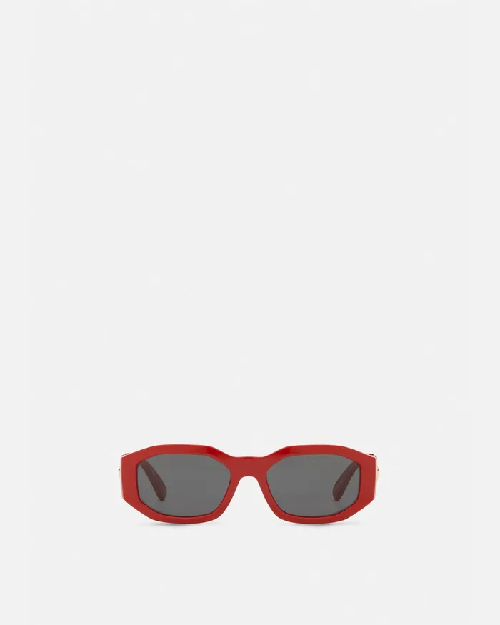Versace Sunglasses WomenMen Medusa Biggie Sunglasses Red