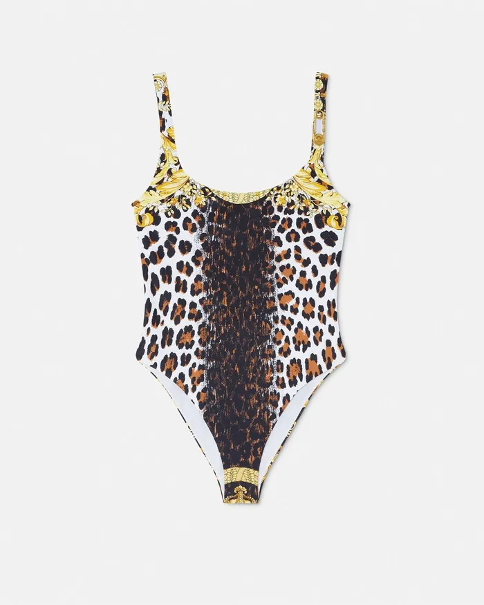 Versace Swimwear Women Wild Barocco OnePiece Swimsuit Print
