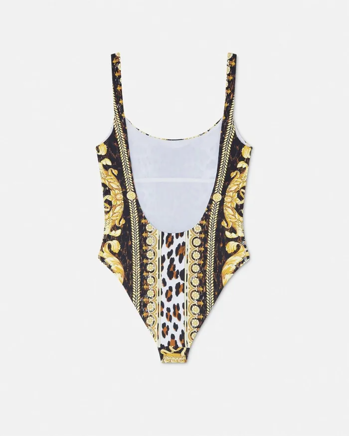 Versace Swimwear Women Wild Barocco OnePiece Swimsuit Print