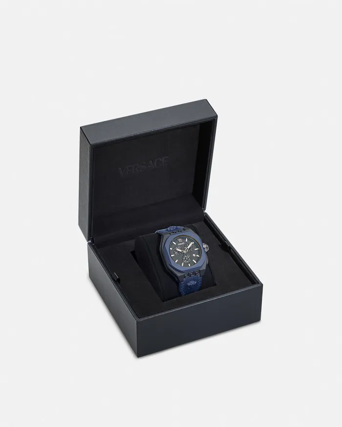 Versace Watches Men VLegend Chrono Watch Blackblue