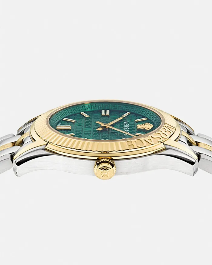 Versace Watches Women Greca Time Lady Watch Silver