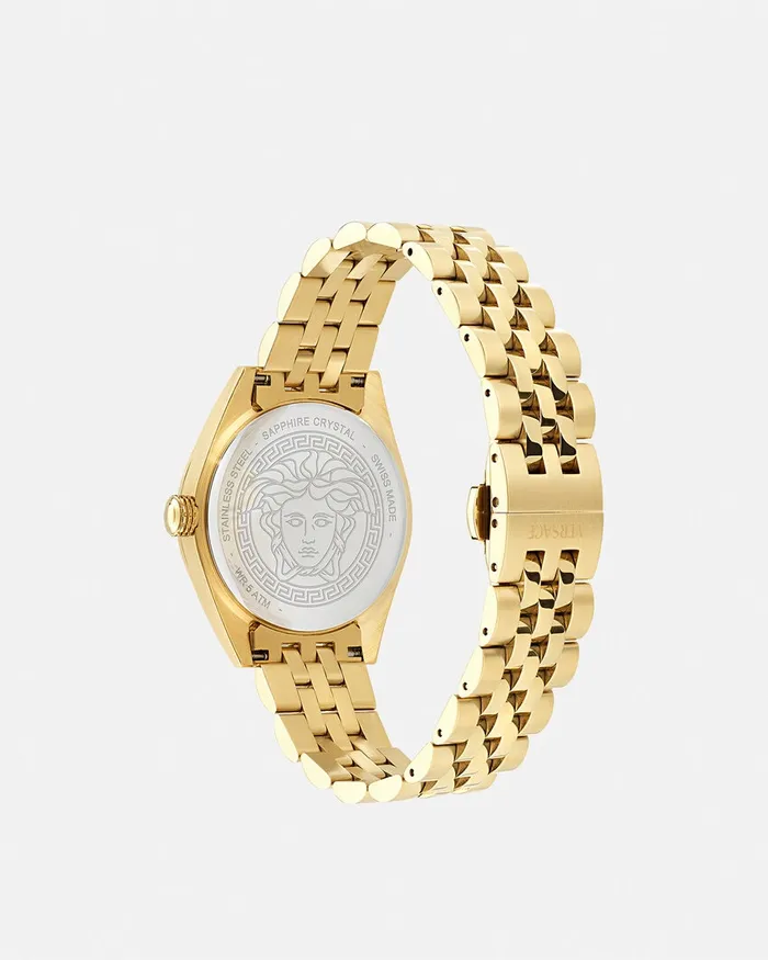 Versace Watches Women VCode Lady Watch Blackgold