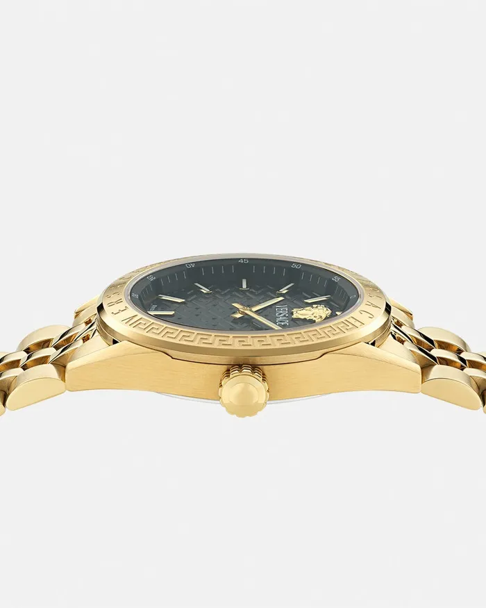 Versace Watches Women VCode Lady Watch Blackgold