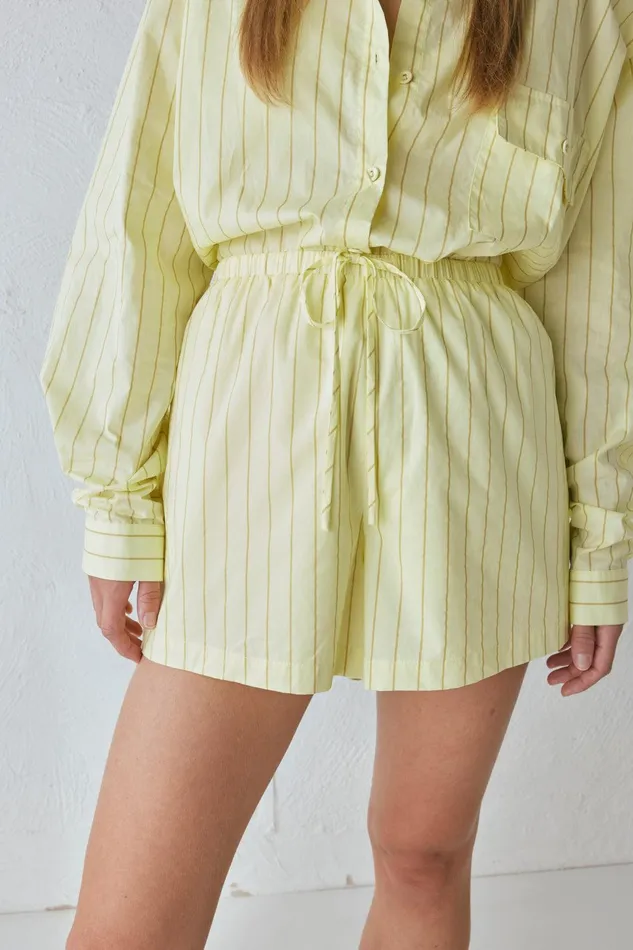 VRG GRL Annika Shorts Citrus Women Sets VRG GRL Annika Shorts Citrus Women Sets