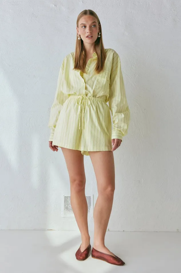 VRG GRL Annika Shorts Citrus Women Sets VRG GRL Annika Shorts Citrus Women Sets