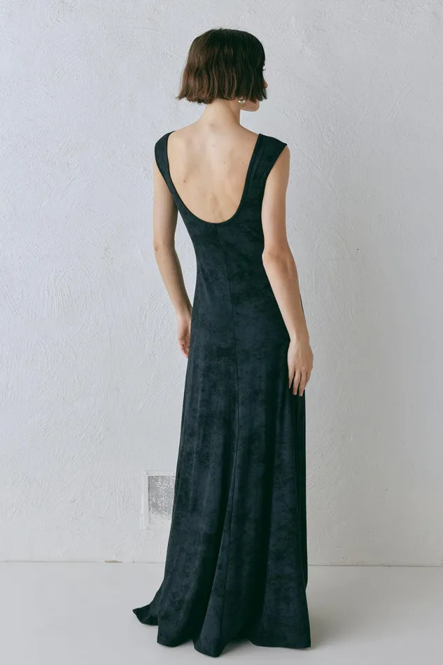 VRG GRL Kemi Maxi Dress Black Women MidiMaxi Dresses
