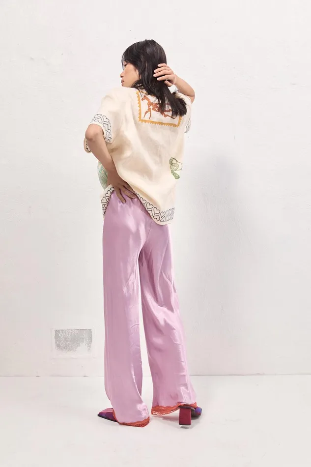 VRG GRL Natalia Linen Shirt Cream Women Shirts VRG GRL Natalia Linen Shirt Cream Women Shirts