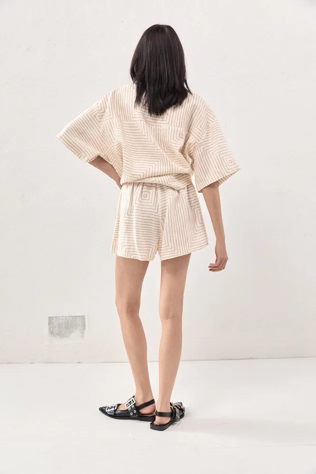 VRG GRL Sunny Linen Shorts Juno Women Sets VRG GRL Sunny Linen Shorts Juno Women Sets