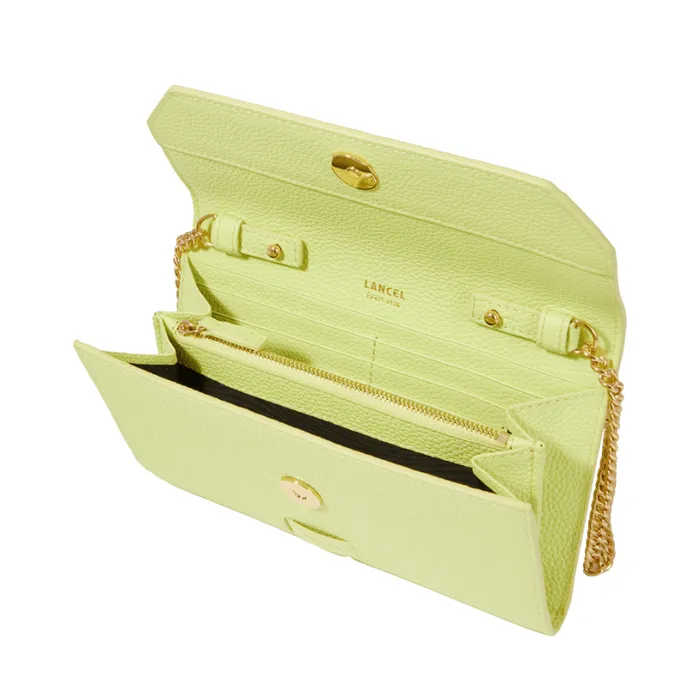 Wallet Chain Lime Women Lancel Wallet