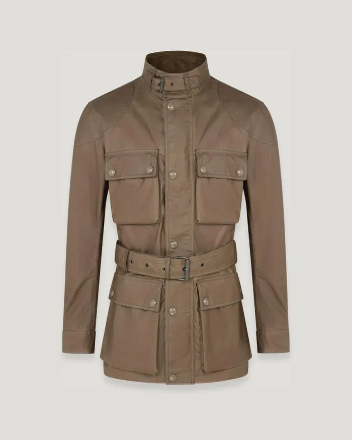Waxed Jackets Men Belstaff Trialmaster Jacket Dark Pumice