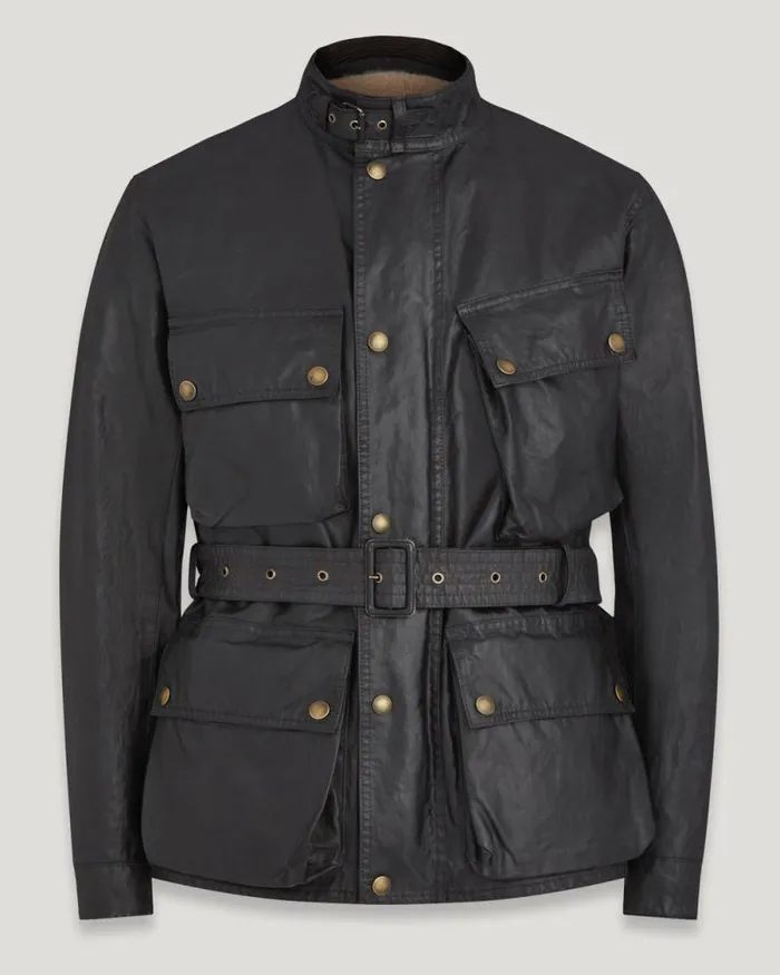 Waxed Jackets Men Belstaff Trialmaster Tribute Black