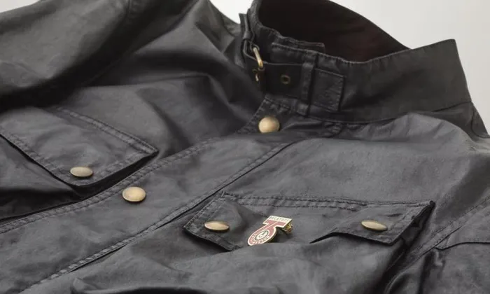 Waxed Jackets Men Belstaff Trialmaster Tribute Black