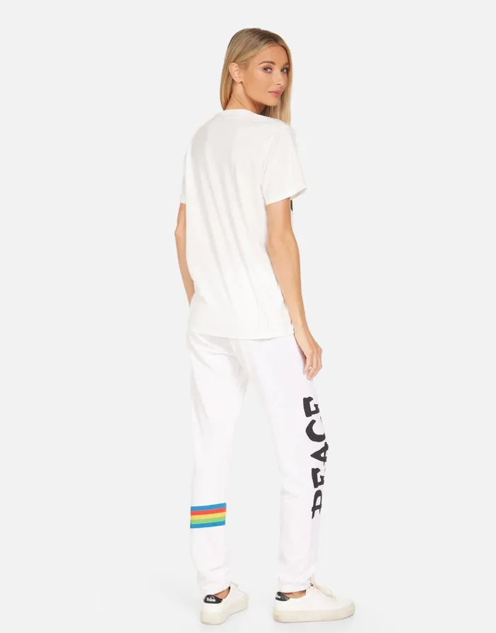 Wolf Rainbow Peace Skull Milk Women039s Lauren Moshi Short Sleeve
