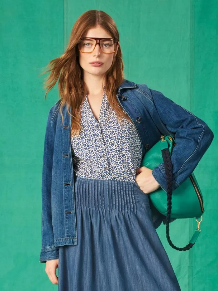 Women ANNIE PRINTED SHIRT Blue Print White Stuff Tops and Tees Women ANNIE PRINTED SHIRT Blue Print White Stuff Tops and Tees