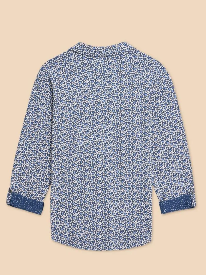 Women ANNIE PRINTED SHIRT Blue Print White Stuff Tops and Tees Women ANNIE PRINTED SHIRT Blue Print White Stuff Tops and Tees