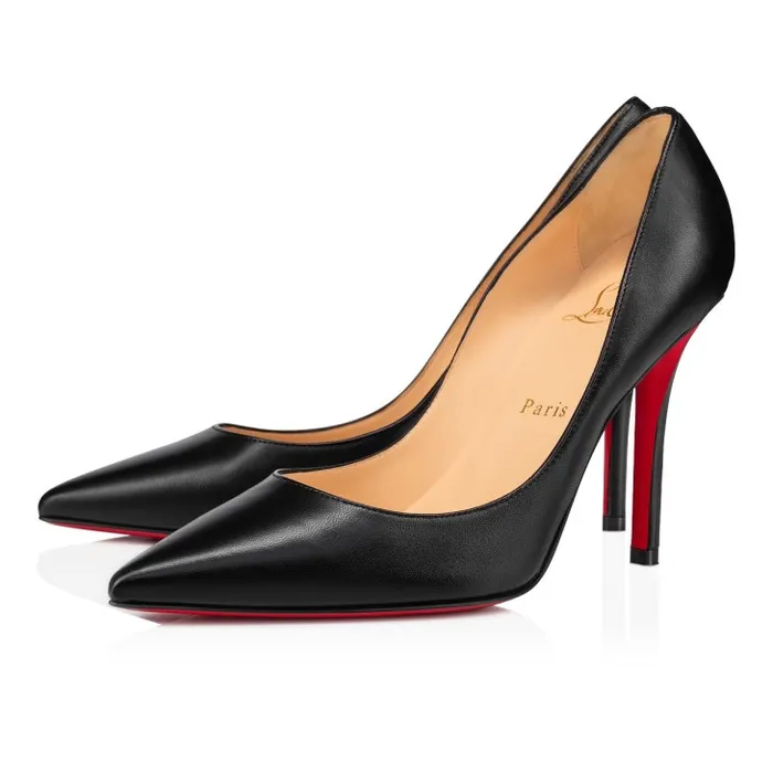 Women Apostrophy Pump 100 Mm Pumps 8211 Nappa Leather 8211 Black Christian Louboutin Pumps
