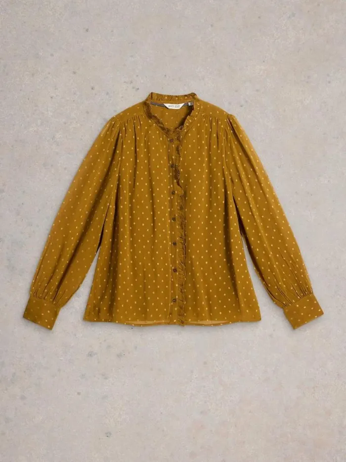 Women Aster Metallic Shirt Chartreuse Multi White Stuff Shirts and Blouses Women Aster Metallic Shirt Chartreuse Multi White Stuff Shirts and Blouses