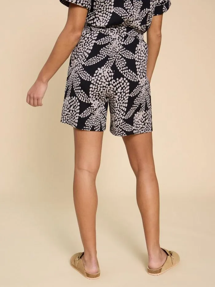 Women Bella Short Black Multi White Stuff Swimwear Women Bella Short Black Multi White Stuff Swimwear