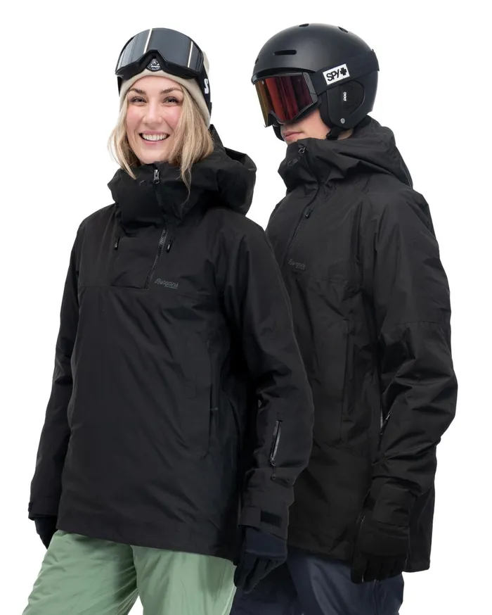 Women Bergans Of Norway Anoraks Stranda V2 Insulated Anorak Black