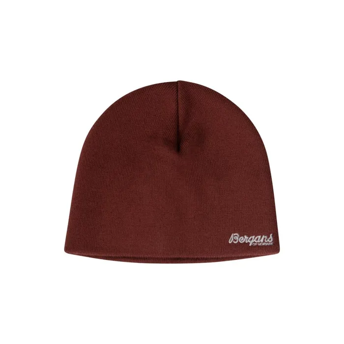 Women Bergans Of Norway Beanies And Caps Allround Warmest Merino Beanie Amarone Red