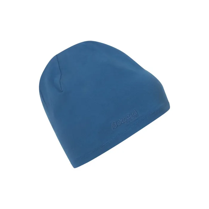 Women Bergans Of Norway Beanies And Caps Cotton Beanie North Sea Blue
