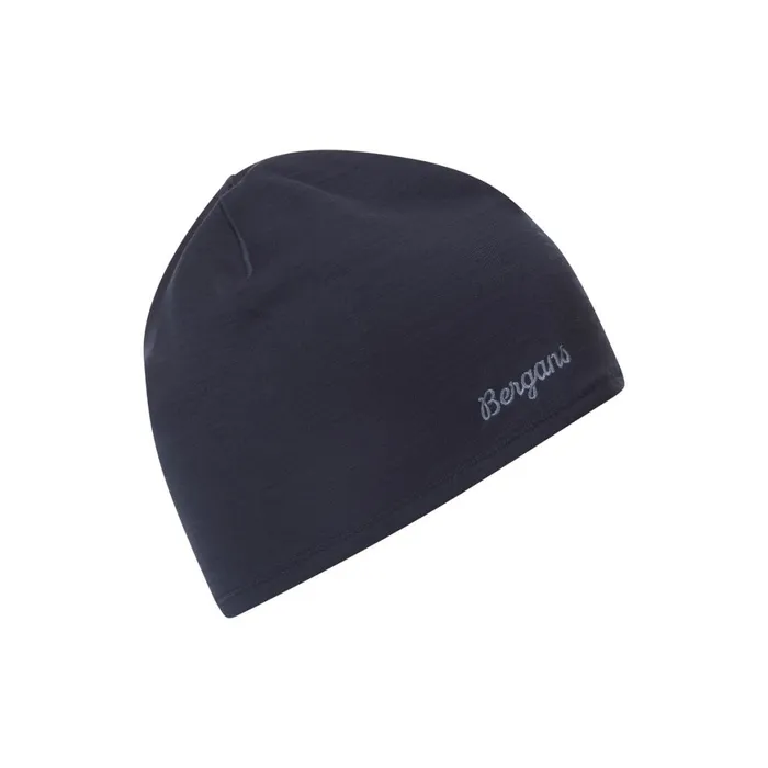 Women Bergans Of Norway Beanies And Caps Merino Tech Beanie Navy Blue